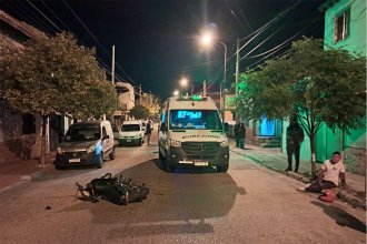 Motociclista quedó detenido tras chocar a alta velocidad, dejar a su acompañante grave e intentar negar el hecho