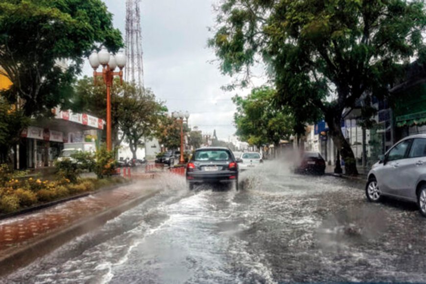 Lluvias en Paysandú.