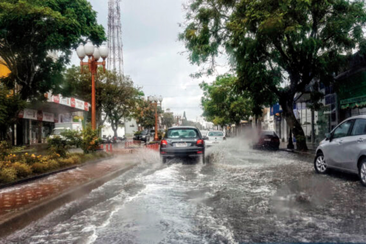 Lluvias en Paysandú.