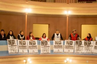 Agmer estuvo en la Cámara de Diputados para expresar su rechazo al proyecto de reforma previsional