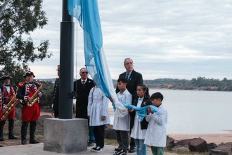 Más de 430 alumnos participaron del acto por el 25 de Mayo organizado por la Delegación Argentina ante CTM Salto Grande