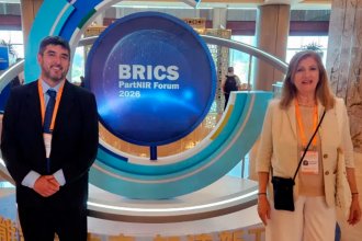 Fuertes y Romero viajaron hasta China para el foro BRICS sobre industria, energía y tecnología