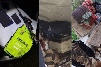 <i>Cazador cazado</i>. En un área protegida, interceptaron a santafesino que portaba un arma de alto calibre