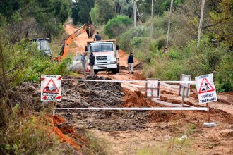 Soluciones de fondo, el mensaje de Azcué al referirse a las obras pluviales en el noroeste de Concordia