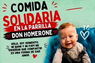 Parrilla abre sus puertas &ldquo;sin preguntas ni vergüenza&rdquo; para ofrecer una comida solidaria