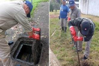 Camión desobstructor de la Municipalidad de Concordia auxilió a la Agrotécnica San Martín
