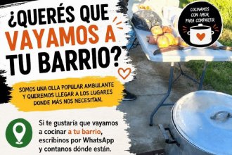 Jóvenes cocinan una vez por semana en barrios de Concordia: &ldquo;Un plato de comida puede cambiar el día de alguien&rdquo;