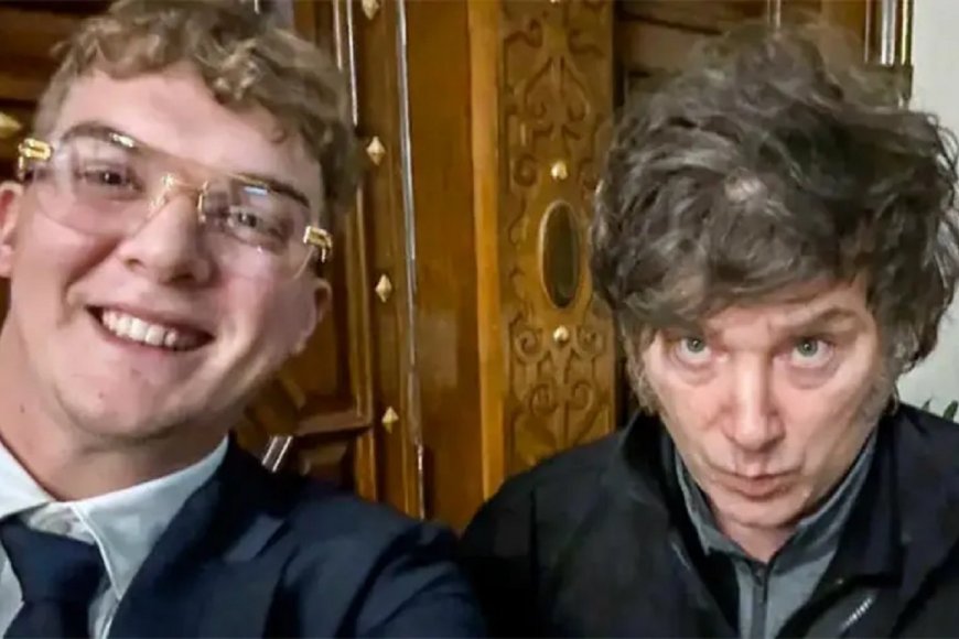 Hayden Davis y Javier Milei, acusados en la causa.