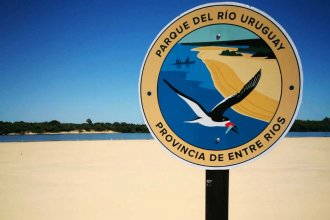 El cartel de un área protegida ya no se encuentra en el lugar. Piden colaboración para saber qué pasó