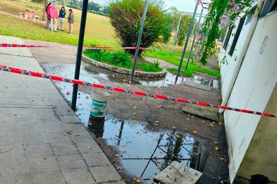 La Agrotécnica &ldquo;San Martín&rdquo; está &ldquo;tratando de volver a la normalidad&rdquo;, tras días sin clases por las cloacas rebalsadas