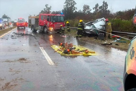 Regresaban de una despedida familiar y murieron: quiénes eran las cuatro víctimas del choque en Ruta 12
