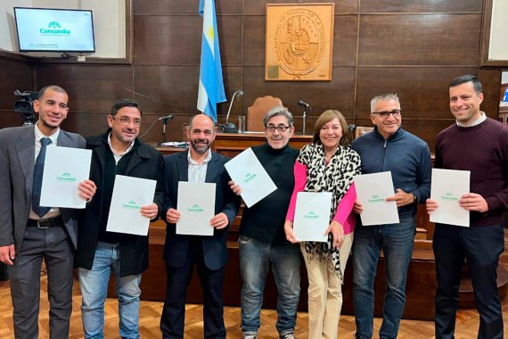 El Concejo Deliberante reconoció la labor de periodistas de Concordia