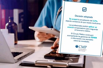 Médicos de la capital entrerriana, habilitados a cobrar un &ldquo;plus&rdquo; de $10 mil a los afiliados de OSER