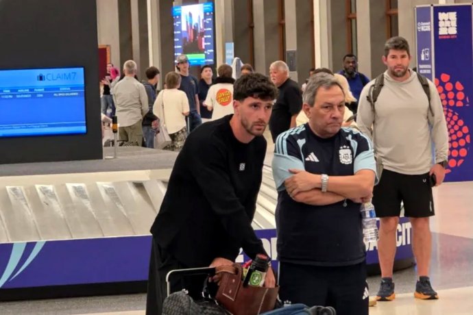 &ldquo;Muy feliz y agradecido&rdquo;: el concordiense Marcos Senesi llegó a Kansas para sumarse a la Selección