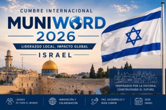 Intendente entrerriano viaja a Israel para participar de una cumbre internacional de gobiernos locales