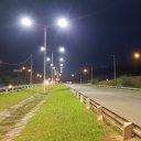 Vuelven a encenderse puntos críticos: recuperan la iluminación en cruces estratégicos de la ruta 14