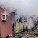 Convulsión, fuego y mordedura de perro en medio del caos: insólita secuencia dejó dos personas hospitalizadas