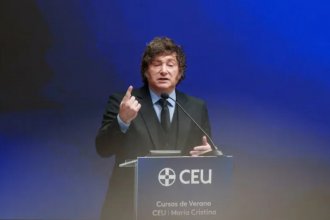 &ldquo;Si la Justicia lo considera culpable, lo eyecto de una patada&rdquo;, declaró Milei sobre las acusaciones de corrupción contra Adorni