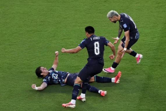 <i>Batacazo</i> histórico. Paraguay eliminó a Alemania y avanzó a octavos de final de la Copa del Mundo