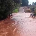 Llovieron más de 200 milímetros en pocas horas en La Aurora y San Javier, en Misiones