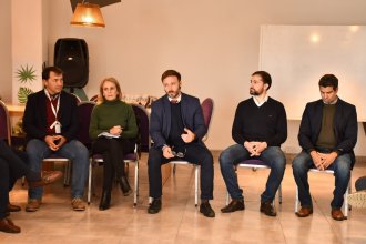 Con representantes de instituciones, Azcué acordó una agenda para facilitar inversiones en Concordia