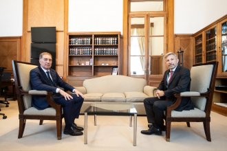 Frigerio se reunió con Santilli tras su jura como jefe de Gabinete y apostó por &ldquo;seguir consiguiendo más respuestas para los entrerrianos&rdquo;