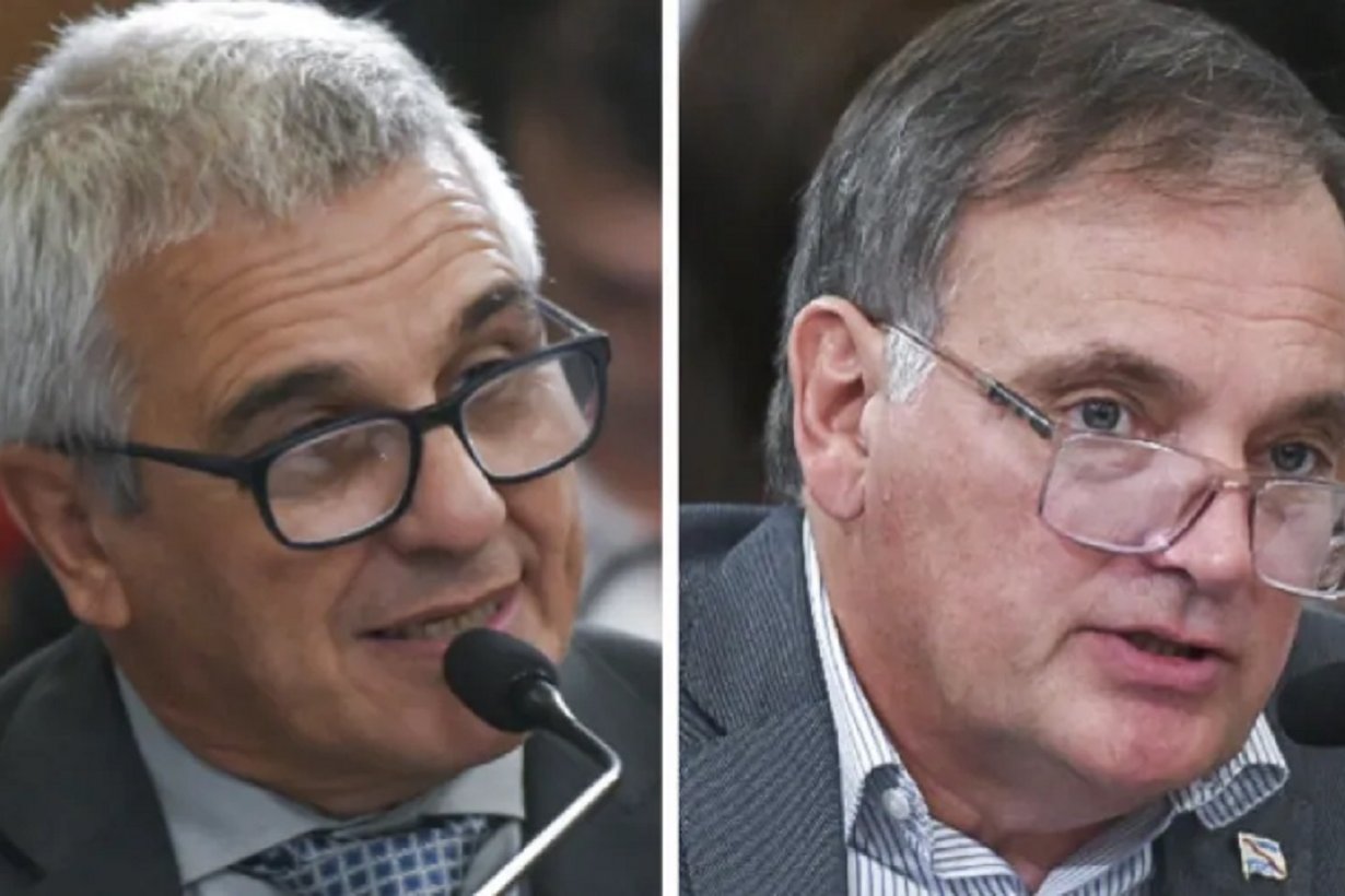 Rubén Dal Molín y Fabián Berthet.