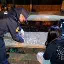 Los descubrieron cuando usaban a una menor para ocultar envoltorios de cocaína en su media