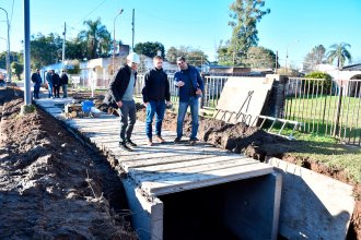 La Municipalidad de Concordia repasó las obras hidráulicas que realiza con una inversión de $600 millones