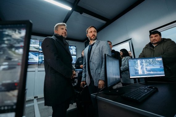 Frigerio inauguró un centro de monitoreo y nuevas instalaciones para la Policía en Concordia
