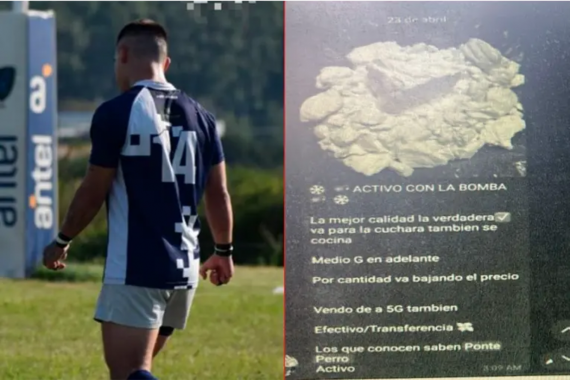El club Salto Grande apartó al jugador procesado por venta de drogas