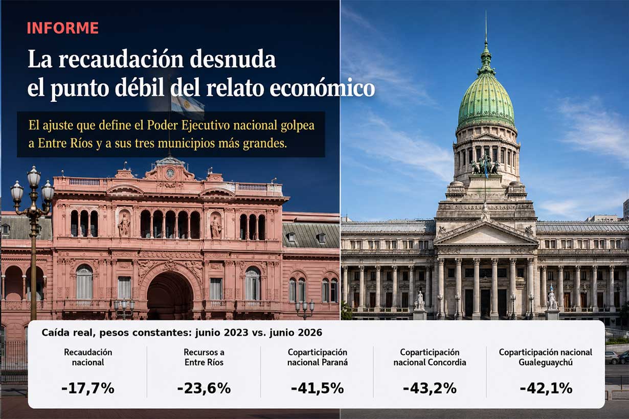 La recaudación desnuda el punto débil del relato económico - Opinión - Elentrerios.com