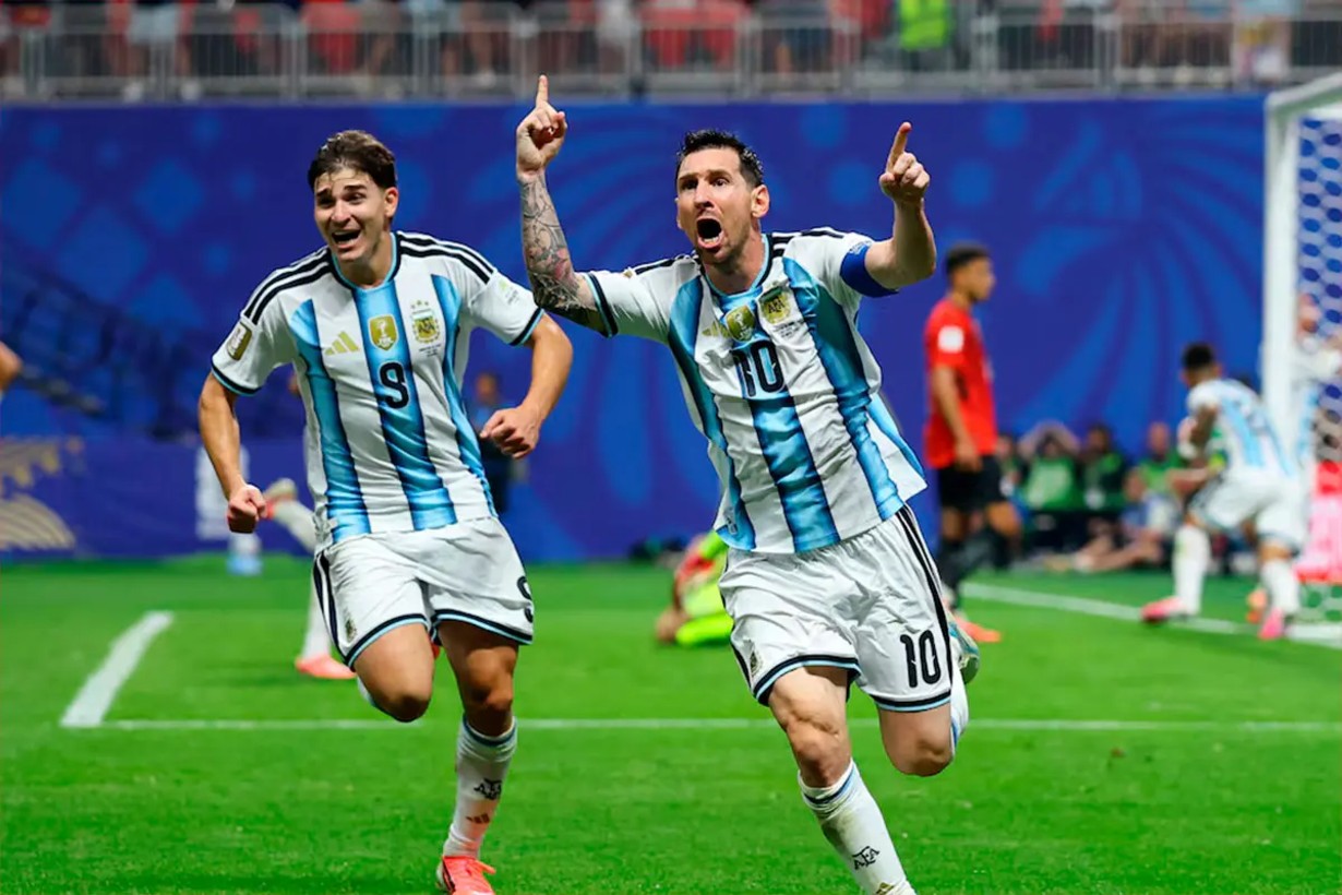 ¡Argentina, a cuartos! En un partido sufrido, la Selección lo dio vuelta y avanzó a la siguiente fase - Noticias - Elentrerios.com