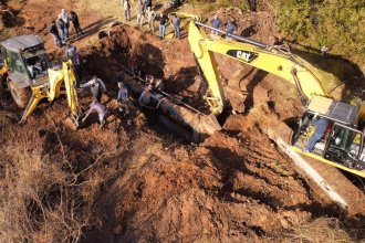 Reparado el caño que dejó sin agua a la ciudad, realizan pruebas y esperan que el servicio se reanude en las próximas horas