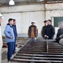 Concordia apuesta al pavimento articulado. Azcué recorrió la nueva planta municipal de adoquines