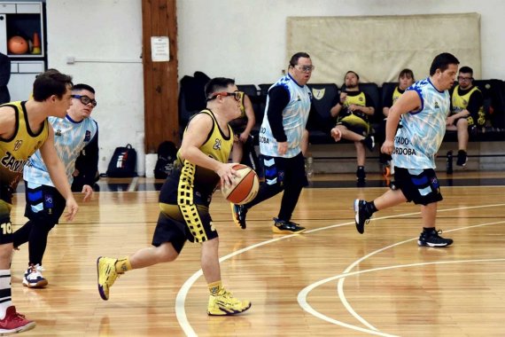 Concepción del Uruguay fue sede del primer torneo regional de básquet para personas con síndrome de Down