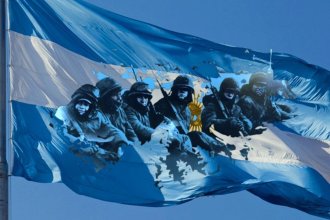 &ldquo;La Patria no se silencia durante 90 minutos&rdquo;. En la previa del partido con Inglaterra, un VGM advierte sobre &ldquo;una peligrosa invitación al olvido&rdquo;