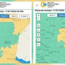 El Servicio Meteorológico emitió un alerta amarillo por tormentas para Entre Ríos durante este fin de semana