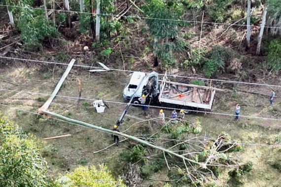 Frigerio envió ayuda económica a Concordia tras la tormenta que ocasionó destrozos