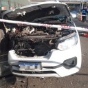 Camioneta chocó con un camión en la autovía y dos personas fallecieron