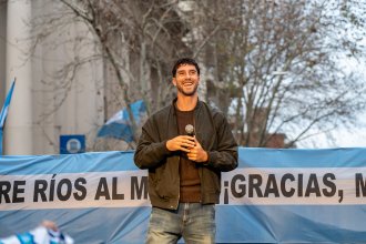 El video de la multitudinaria bienvenida que Concordia le dio a Marcos Senesi