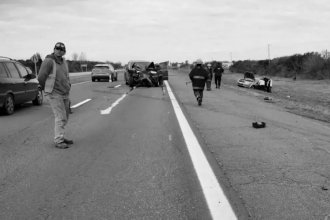 Identificaron al remisero que falleció tras el accidente en Ruta 14