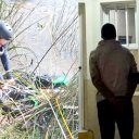 Hallaron una moto dentro de una laguna y detuvieron a un joven