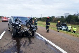 Choque fatal en la ruta 14: avanza la investigación mientras un niño de 5 años sigue en estado crítico
