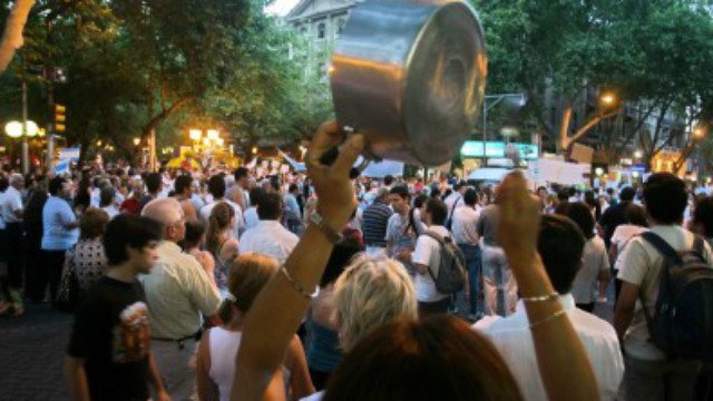 Protesta del 18A, año 2012