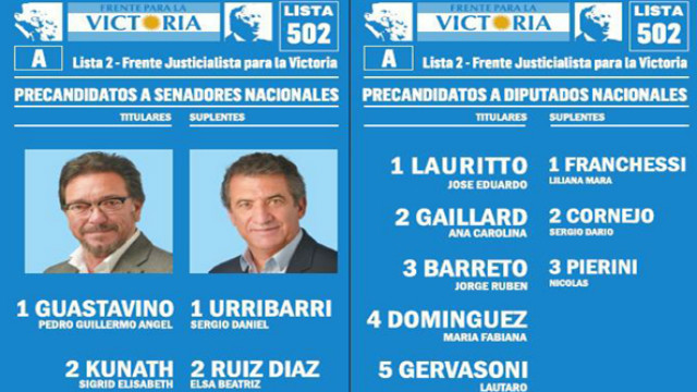 Boleta electoral Fernández 2019 : r/argentina