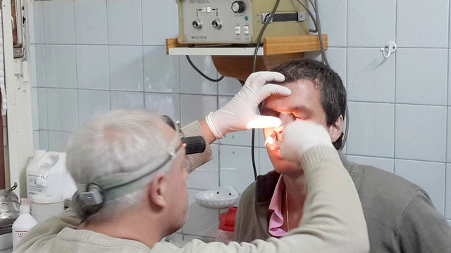 Cresto se practicó la rinoscopia en Paraná.