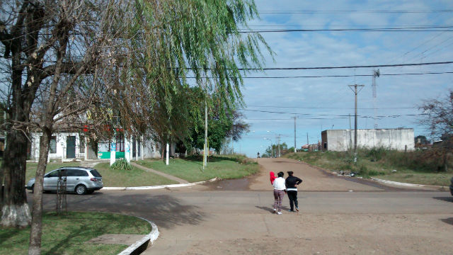 Esquina de Chabrillón y Misiones, en Concordia.
