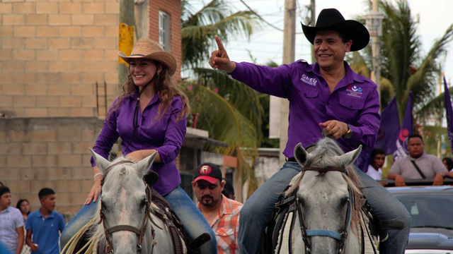 El cierre de campaña de Greg Sánchez Martínez