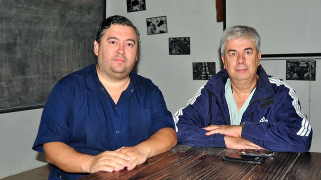 Doctores Enrique Rinaldi y Gabriel Carbone